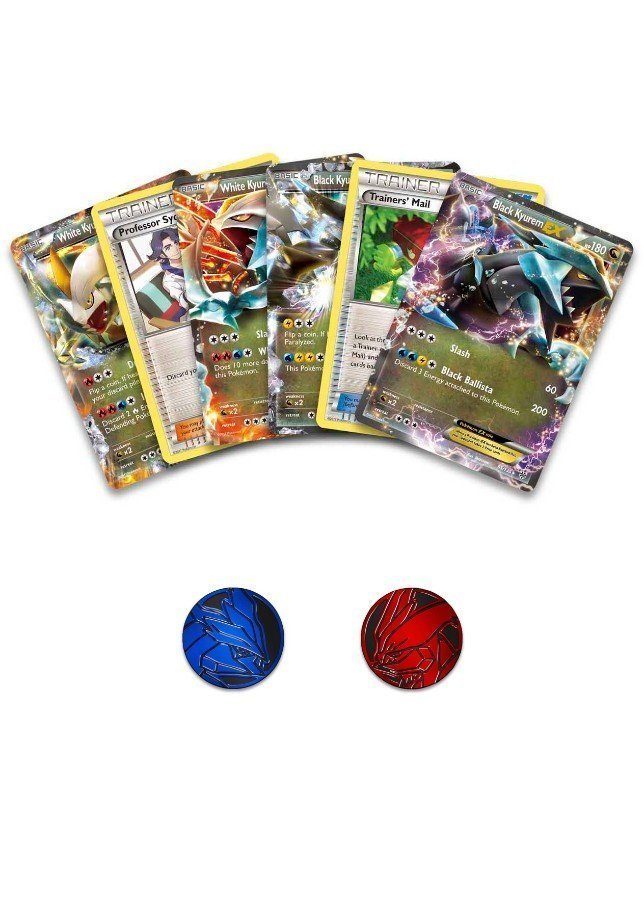 Black Kyurem vs White Kyurem - Battle Arena Deck - Specielle Pokémonkort i Black Kyurem vs White Kyurem Battel Arena Deck