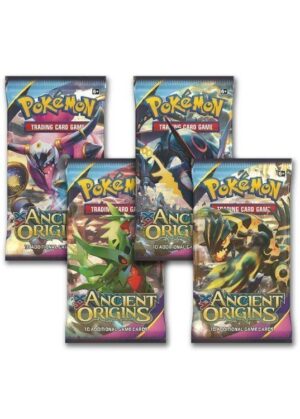 Booster Pack full artwork set (4 stk.) fra XY Ancient Origins.
