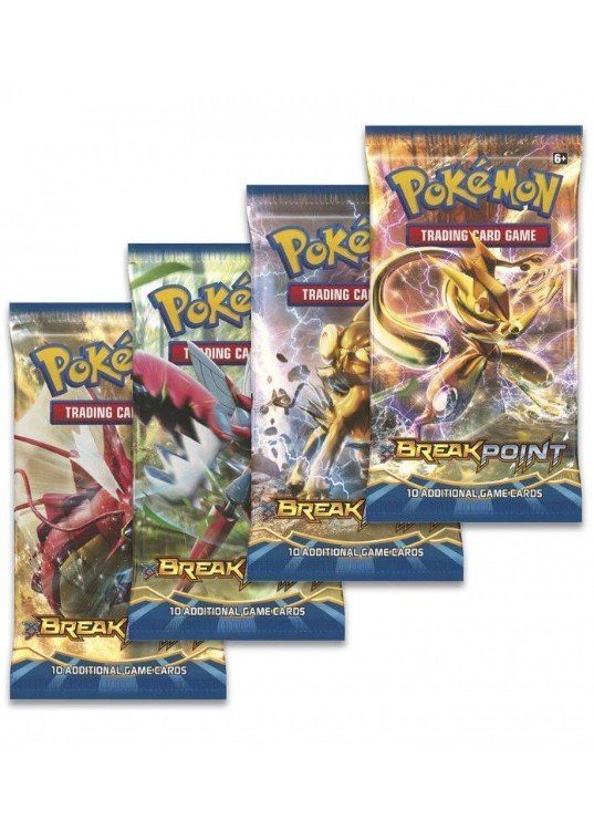 Booster Pack full artwork set (4 stk.) fra XY BREAKpoint.