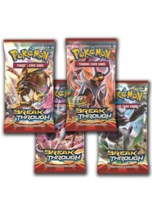 Booster Pack full artwork set (4 stk.) fra XY BREAKthrough.