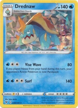 Drednaw - Theme Deck - Drednaw 039/185 Cracked Ice Holo