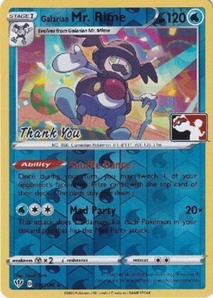 Galarian Mr. Rime - 036/189 - Reverse - Thank You Promo