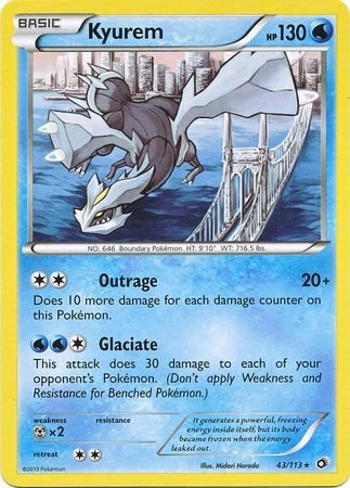 Kyurem - 43/113 - Non Holo