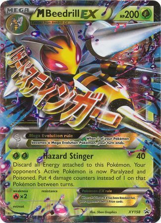 Mega Beedrill EX – XY158 – JUMBOkort