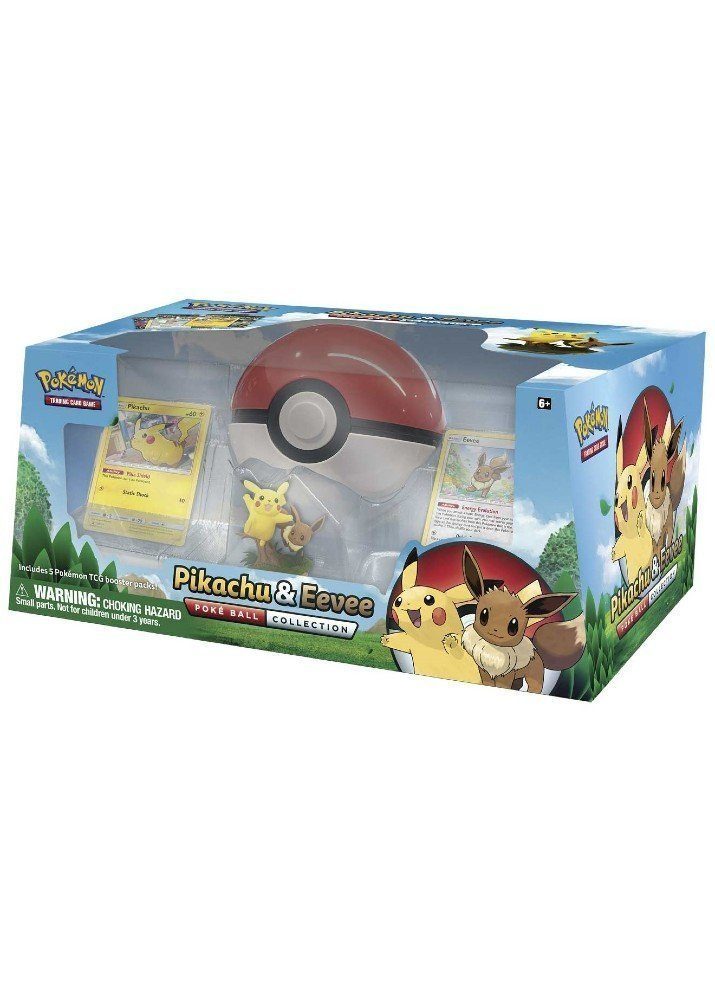Pikachu & Eevee Poké Ball Collection Box.