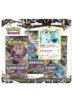 Regigigas blister pack (3 stk.) - S&M Forbidden Light