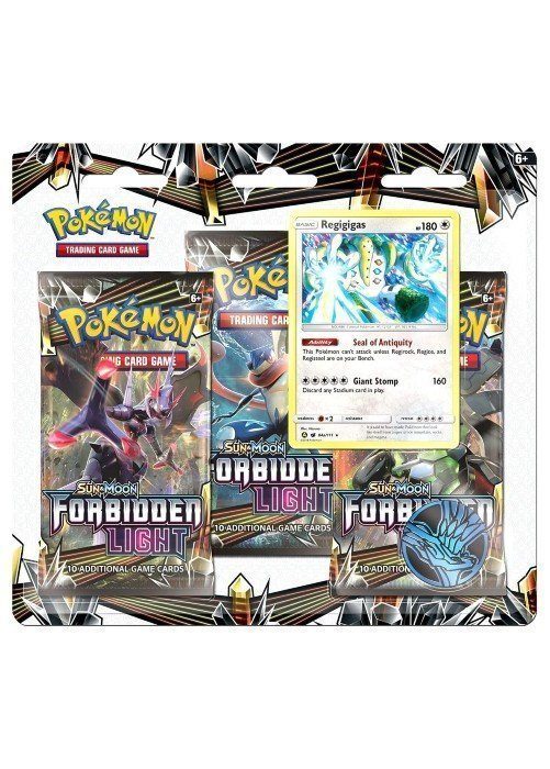 Regigigas blister pack (3 stk.) - S&M Forbidden Light