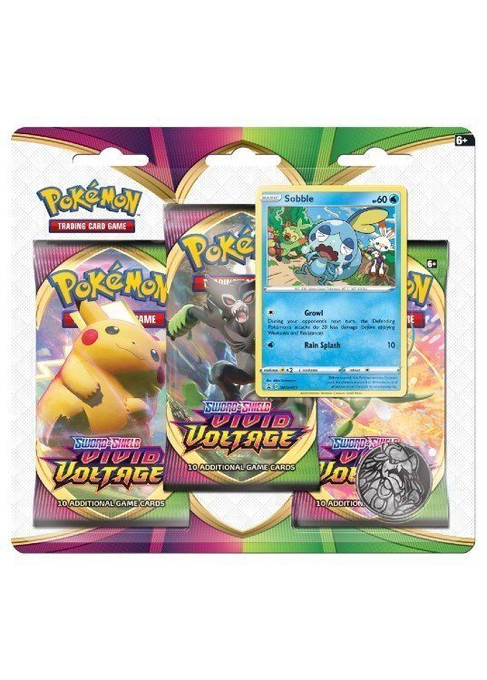 Sobble blister pack (3 stk.) – SWSH Vivid Voltage