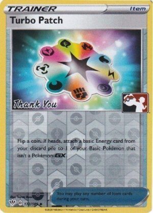 Turbo Patch - 172/189 - Reverse - Thank You Promo