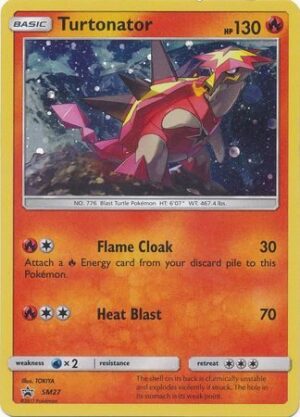 Turtonator blister pack (3 stk.) - S&M Guardians Rising - Turtonator SM27 - Sun & Moon Promo pokemonkort