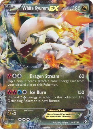 White Kyurem-EX – 103/149 – Sheen Holo