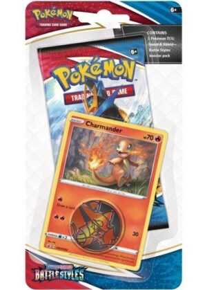 Charmander blister pack (1 stk.) - SWSH Battle Styles