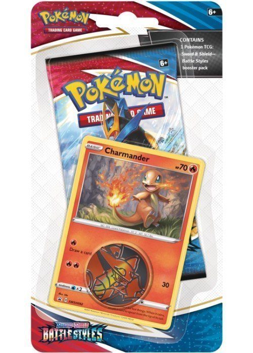Charmander blister pack (1 stk.) - SWSH Battle Styles