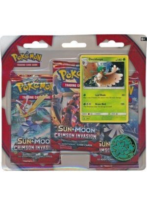 Decidueye blister pack (3 stk.) - S&M Crimson Invasion