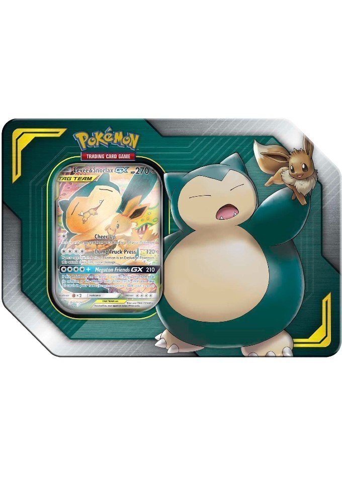 Eevee & Snorlax GX TAG TEAM Tin.