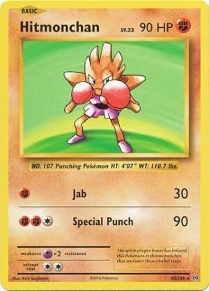 Hitmonchan - 62/108 - Non Holo