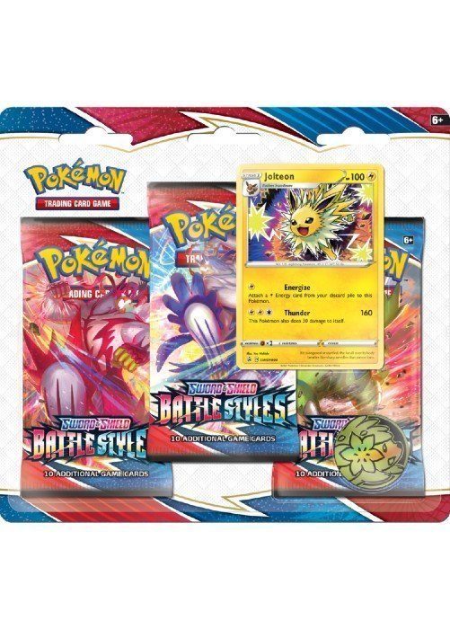 Jolteon blister pack (3 stk.) - SWSH Battle Styles