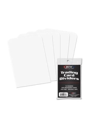 Trading Card Dividers fra BCW (10 stk)