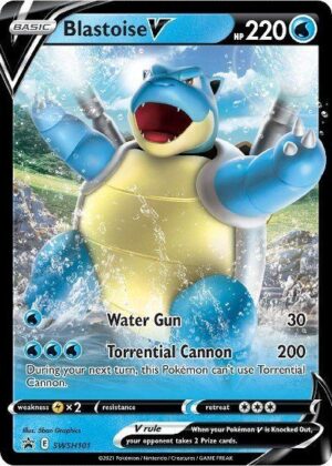 Blastoise V - Battle Deck - Blastoise V SWSH101 - Pokemon Sword & Shield Promo kort