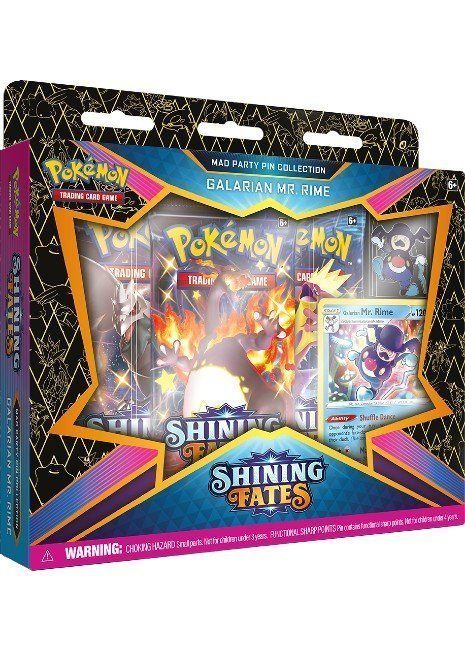 Galarian Mr. Rime Mad Party Pin Collection Box.