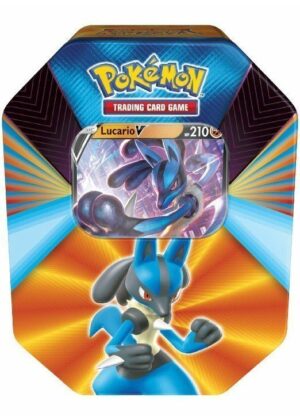 Lucario V - V Forces Tin Box.