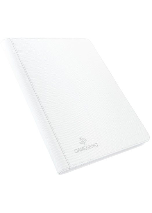 Samlemappe i høj kvalitet: Gamegenic 9-pocket Zip-Up Album  - Hvid