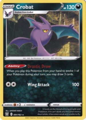 Crobat - 091/163 - Non Holo