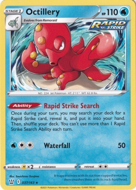 Octillery - 037/163 - Non Holo