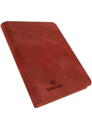 Samlemappe i høj kvalitet: Gamegenic 4-pocket Zip-Up Album  - Rød