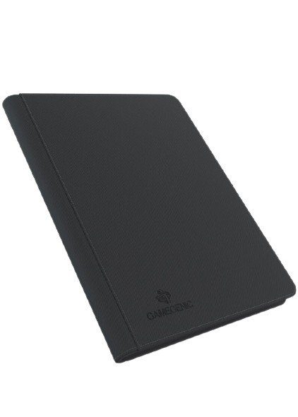 Samlemappe i høj kvalitet: Gamegenic 9-pocket Zip-Up Album  - Sort