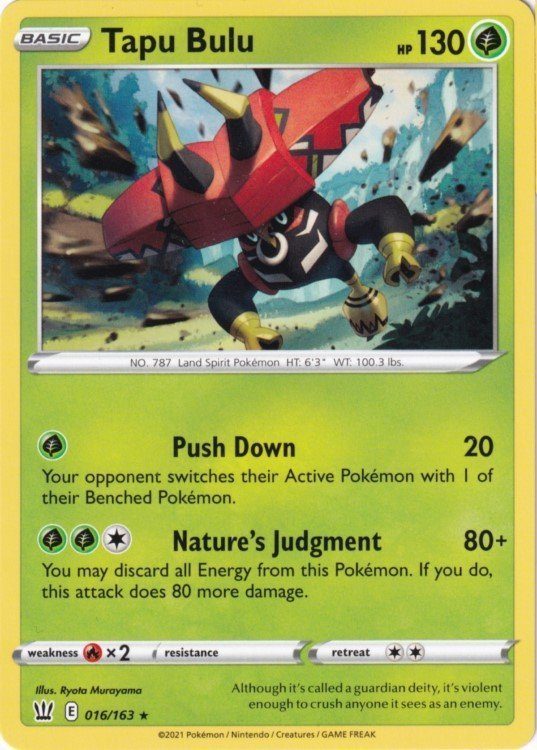 Tapu Bulu - 016/163 - Non Holo