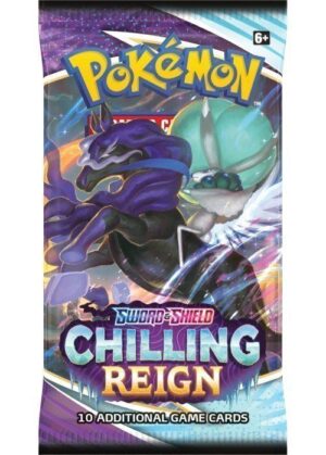 Booster Pack - SWSH Chilling Reign - Booster Pack SWSH Chilling Reign - Ice Rider Calyrex