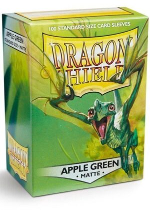 Dragon Shield matte (Æble-grøn) Deck Protector Sleeves 100 stk. top-loading (63x88mm)