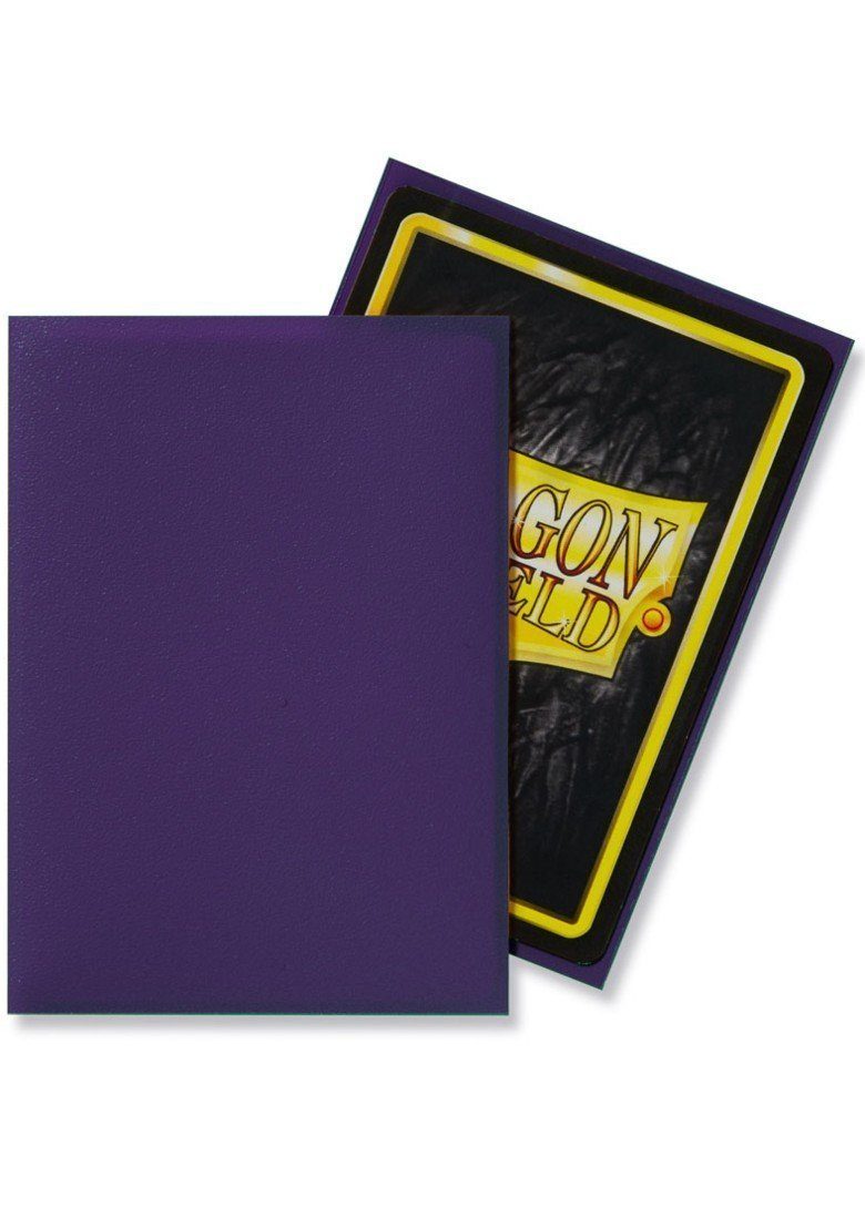 Dragon Shield matte (Lilla) Deck Protector Sleeves 100 stk. top-loading (63x88mm) - Dragon Shield standard sleeves matte (Lilla)