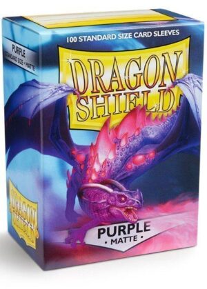 Dragon Shield matte (Lilla) Deck Protector Sleeves 100 stk. top-loading (63x88mm)