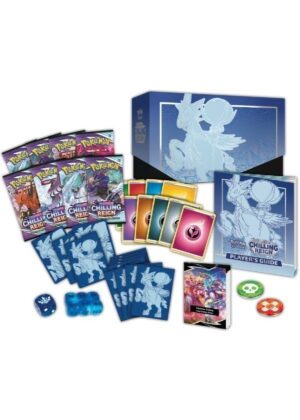Elite Trainer Box - Blå - SWSH Chilling Reign - Indhold - SWSH Chilling Reign Elite Trainer Box