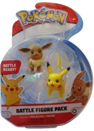 Pikachu + Eevee Battle Figure Pack