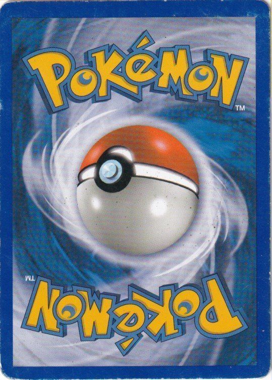Pokemons loppefund nr. 116 - Bagside