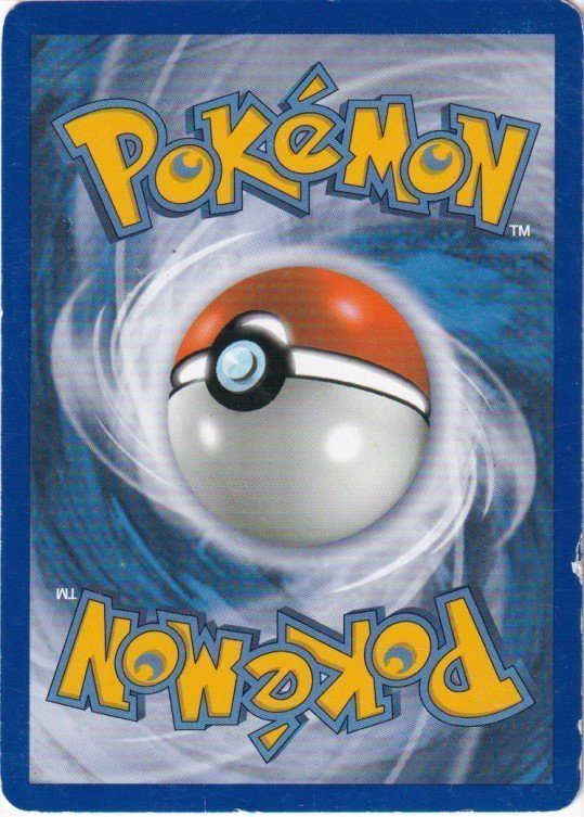 Pokemons loppefund nr. 125 - Bagside