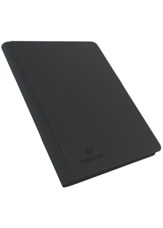 Samlemappe i høj kvalitet: Gamegenic Zip-Up Ring-Binder Slim Album - Sort