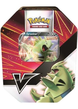 Tyranitar V - V Strikers Tin.