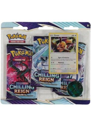 Eevee blister pack (3 stk.) - SWSH Chilling Reign