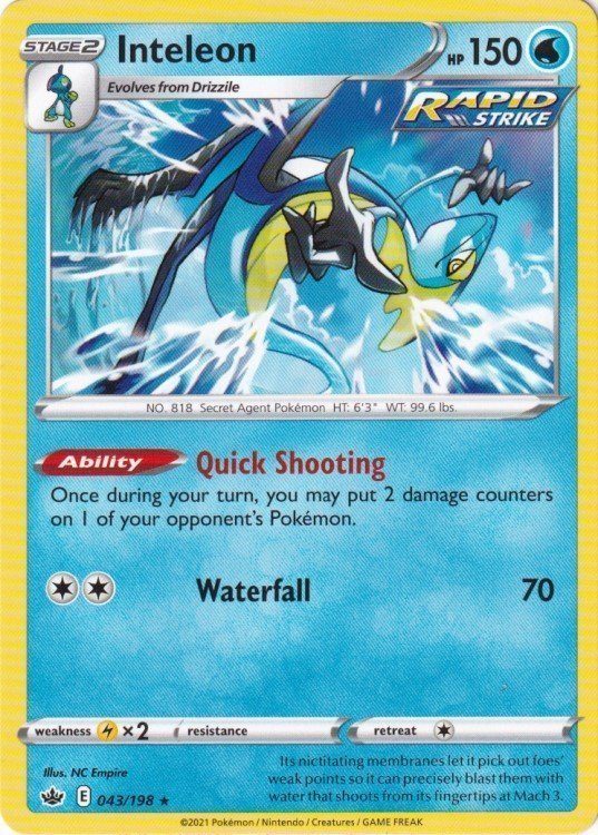 Inteleon - 043/198 - Non Holo