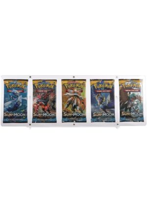 Magnetisk holder til fem Pokémon Boosterpakker (S&M & SWSH) - Legendary Card Collector