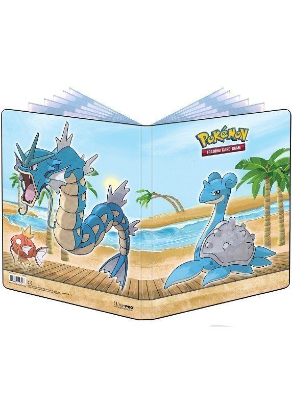 Stor mappe med pokemonmotiv (Lapras) (9 kort pr. side)