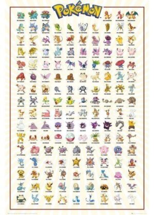 Plakat 2 - Kanto 151