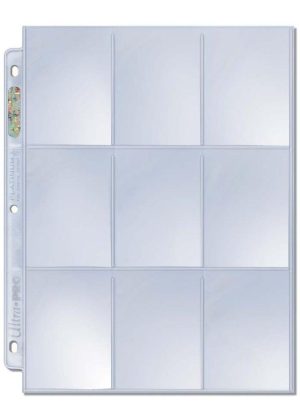 Ultra Pro Platinum 9-pocket page (1 stk)