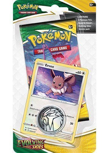 Eevee blister pack (1 stk.) - SWSH Evolving Skies