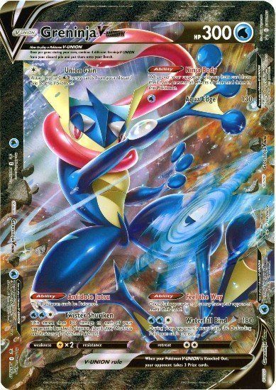 Greninja V-UNION – JUMBOkort