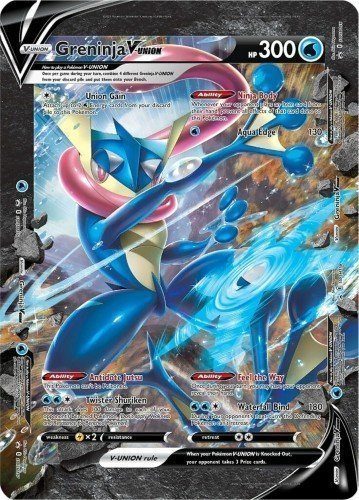 Greninja V-UNION Special Collection - Greninja V-UNION SWSH156 - Pokemon Sword & Shield Promo kort
